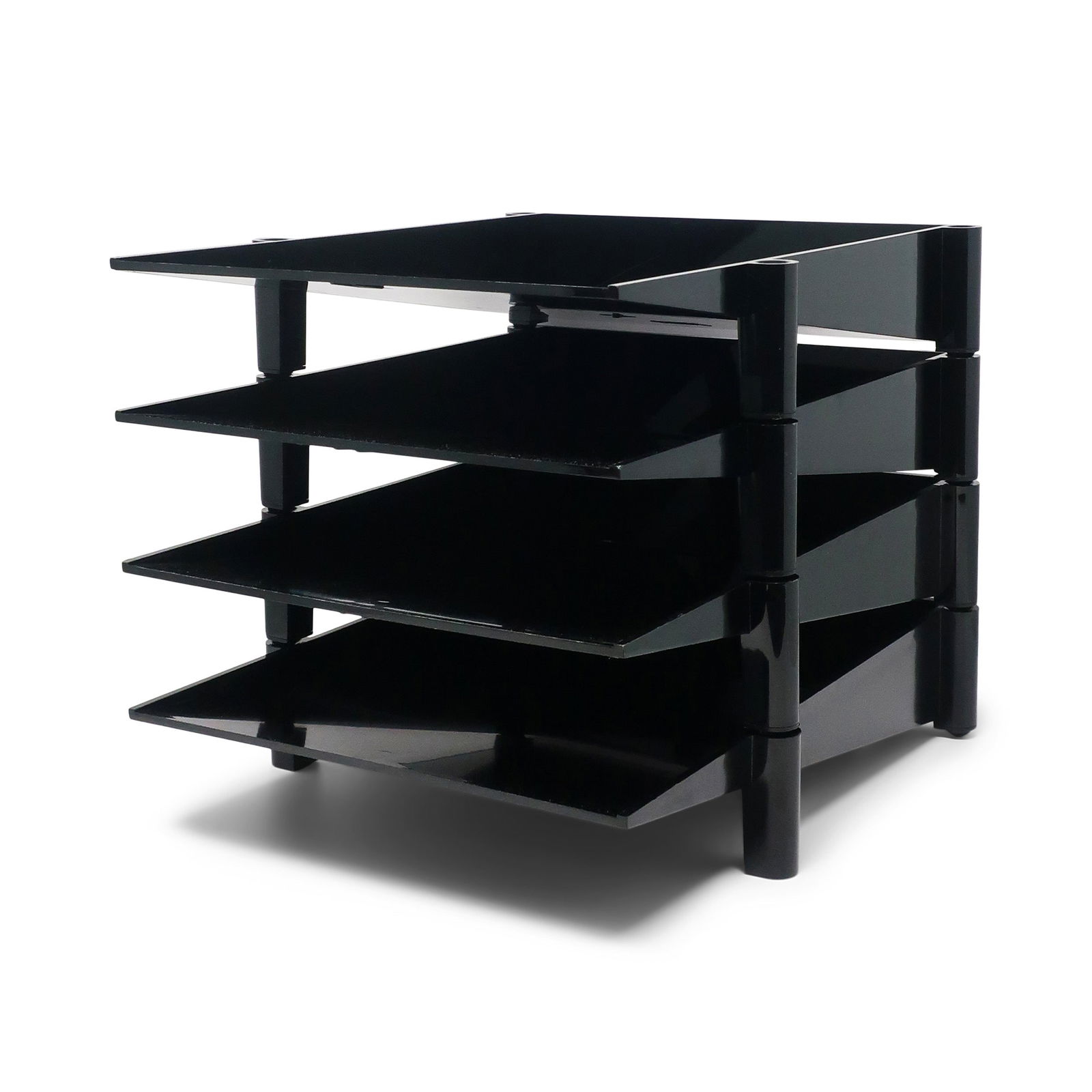 Set of 4 Sumatra Paper Trays Enzo Mari for Danese (1 of 11)