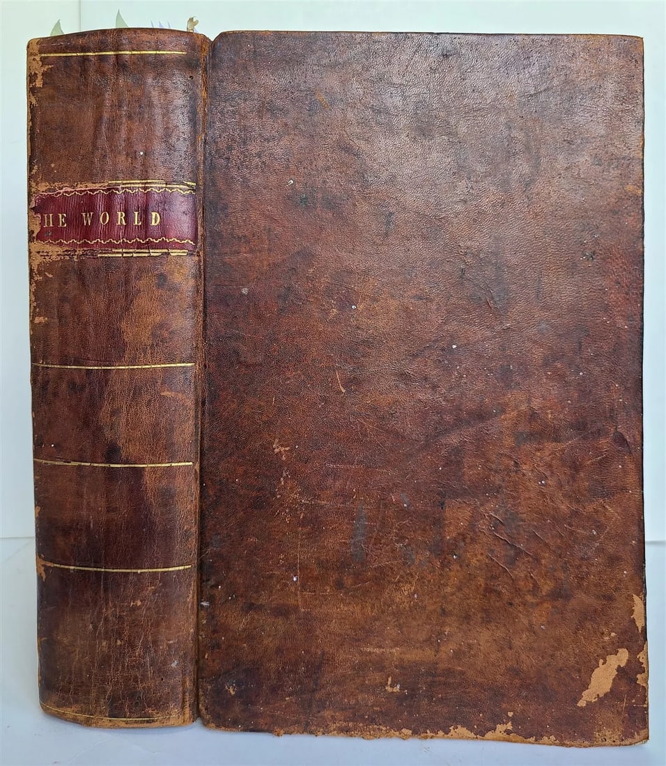 1660 WORLD'S HISTORY by WALTER RALEIGH antique ILLUSTRATED AMERICAN PROVENANCE (1 of 19)