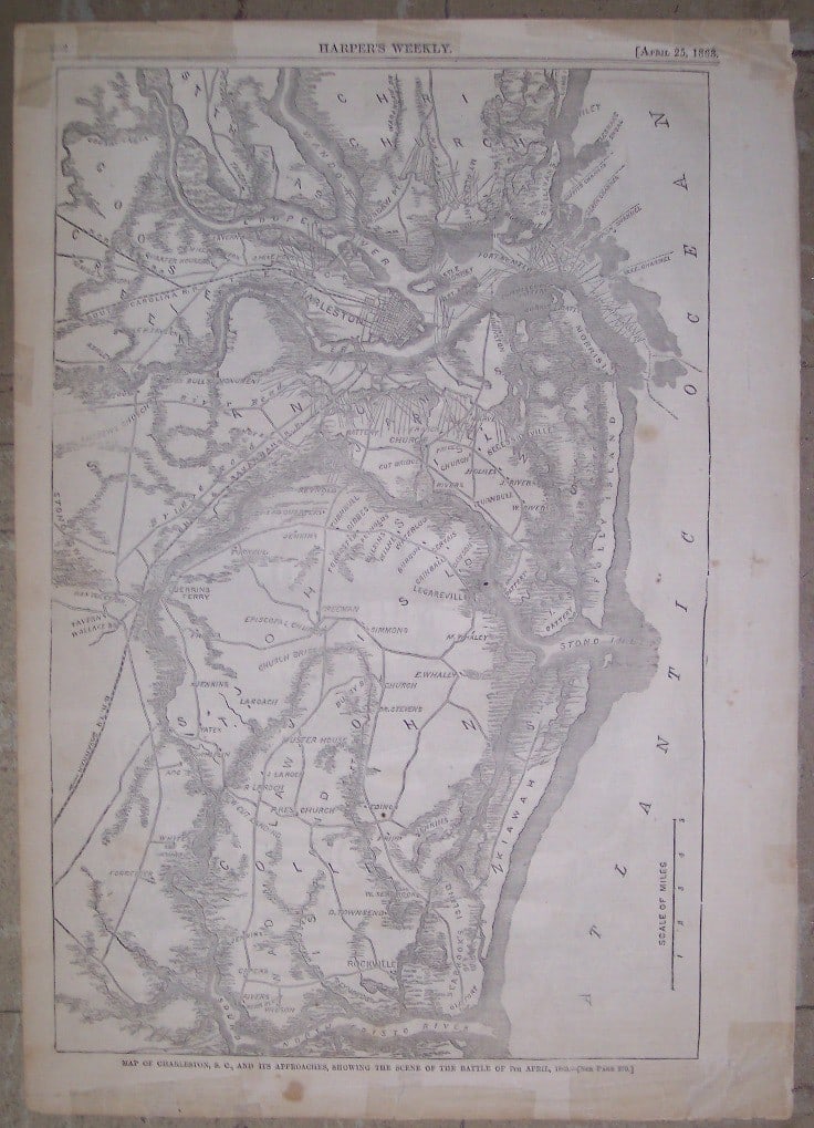 Map of Charleston, S.C. (1 of 1)