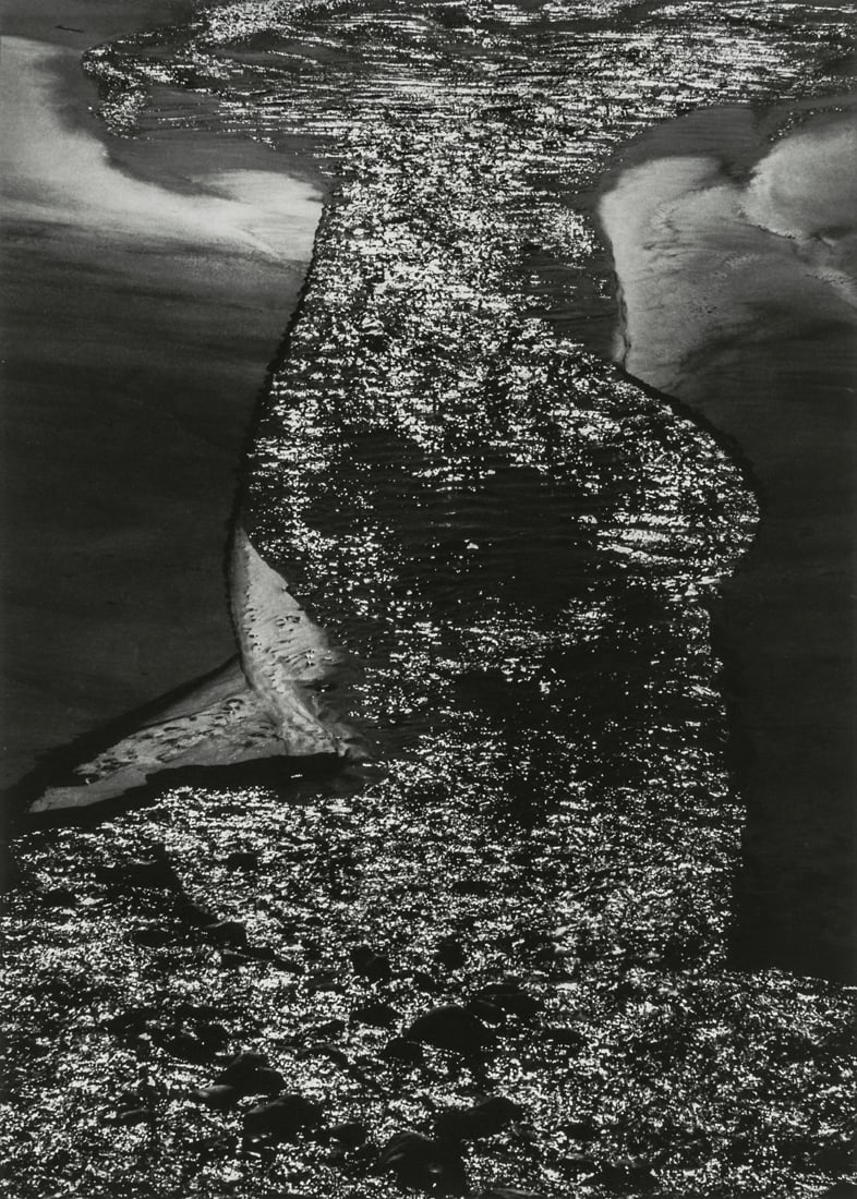 MINOR WHITE - York Beach, Maine, 1974: Artist: Minor White Title: York Beach, Maine, 1974 Medium: Photo Litho, 2014, Hong Kong Dimensions: 5.8x8.15" Description: Heat Wax Mounted on 8.5x11" Conservation Board Artist Bio: Minor Martin White