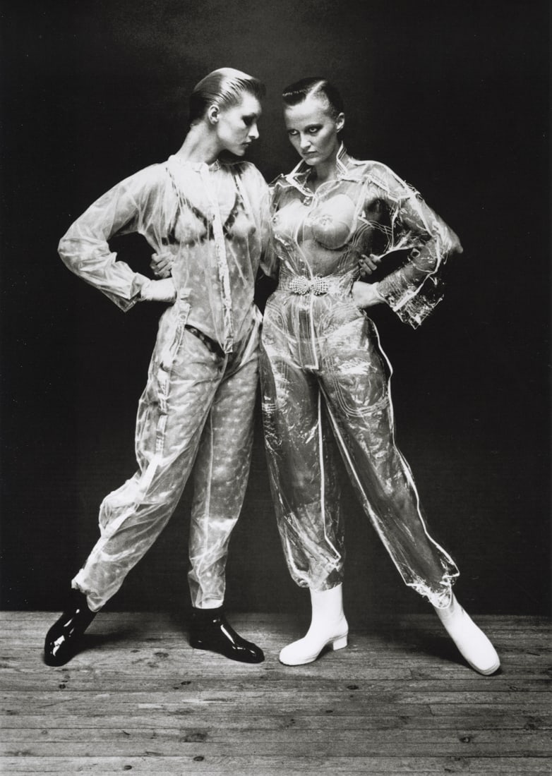 HELMUT NEWTON - Fashion, Stern, Paris, 1976: Artist: Helmut Newton Title: Fashion, Stern, Paris, 1976 Medium: Photo Litho, 2009, Italy Dimensions: 9.6x13.5" Description: Heat Wax Mounted on 12x16" Conservation Board Artist Bio: Helmut Newton (19