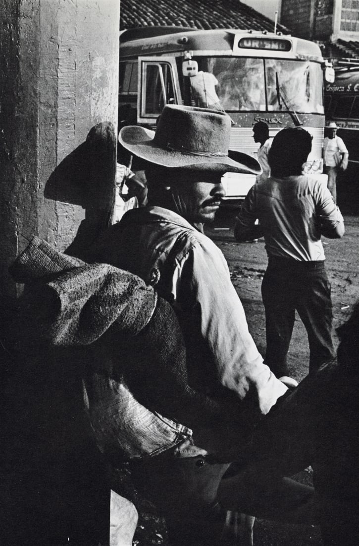 DANNY LYON - Bus Stop, Tehauntepec, Oaxaca, 1978 (1 of 1)