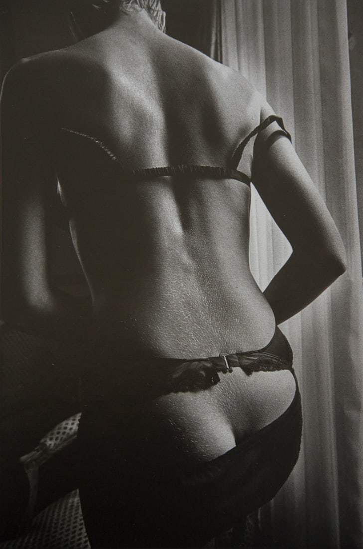 JEANLOUP SIEFF - Woman, dressing, Paris, 1978 (1 of 1)
