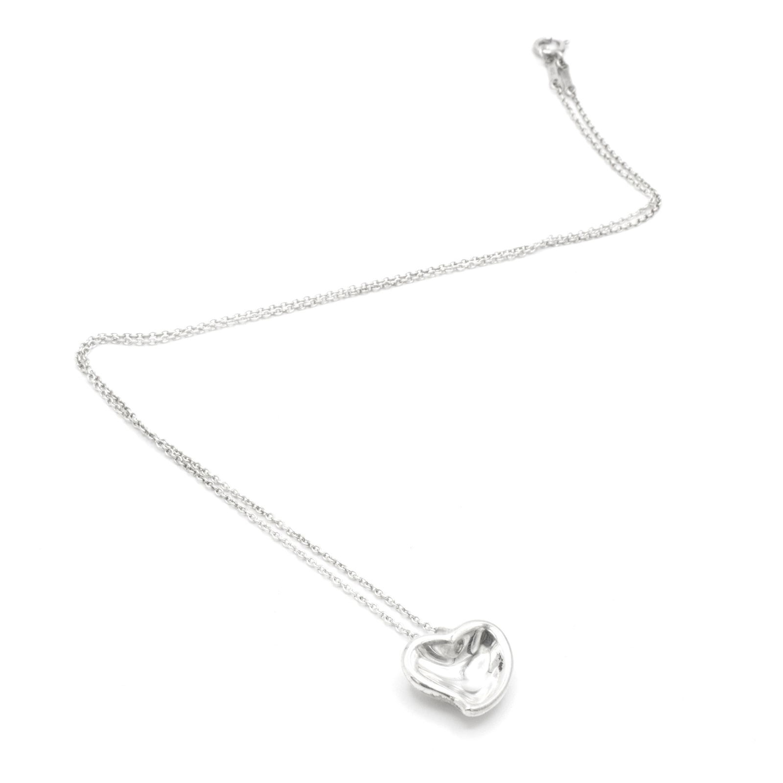 Tiffany & Co Curved Heart Elsa Peretti necklace (1 of 5)