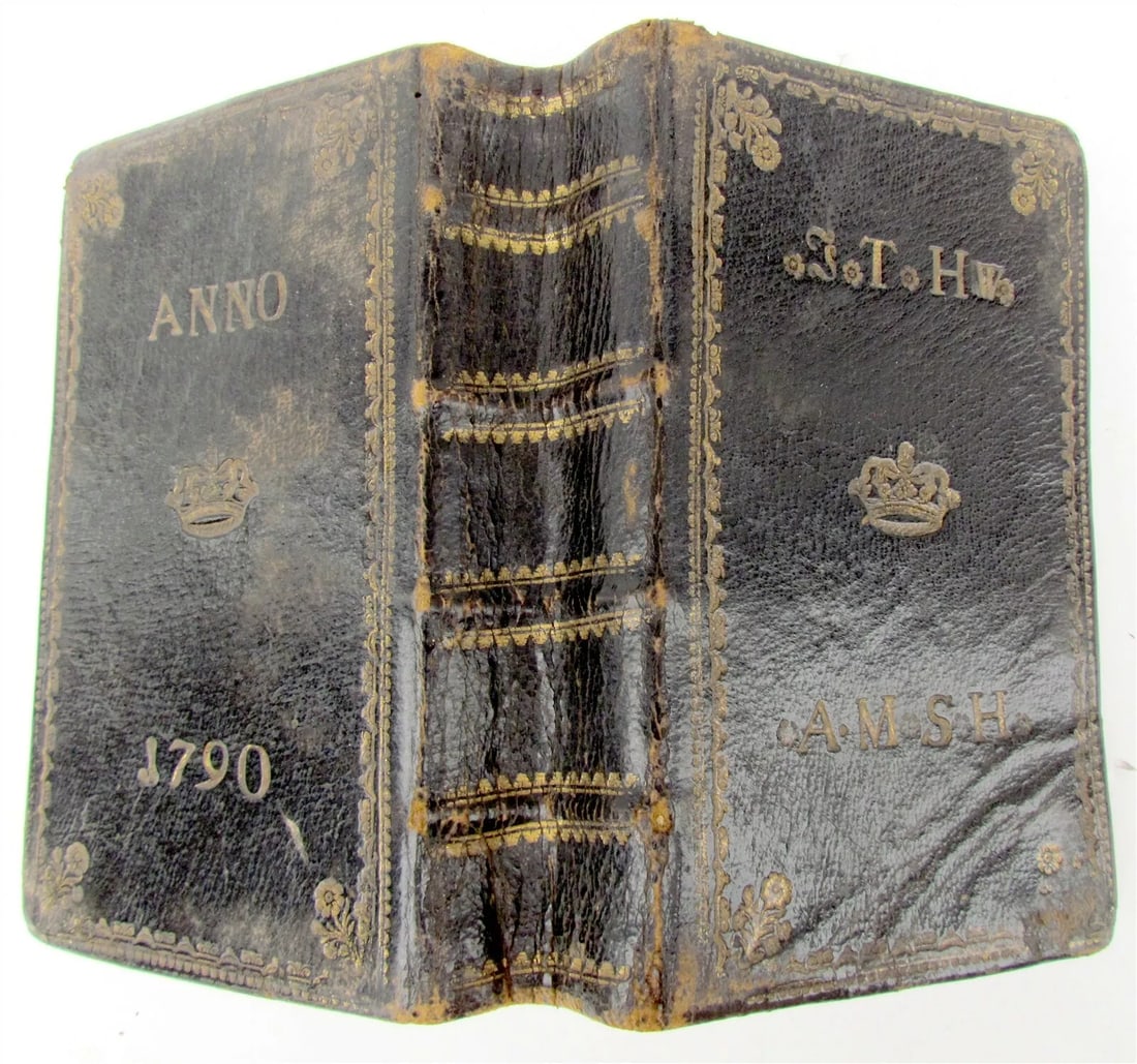 1788 GERMAN MARTIN LUTHER BIBLE antique BIBLIA OLD & NEW TESTAMENTS (1 of 8)