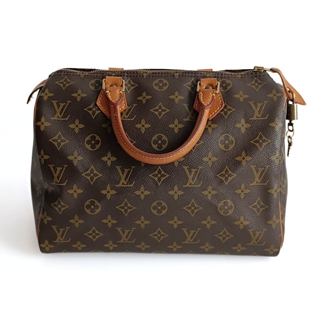 LOUIS VUITTON Speedy 30 monogram handbag (1 of 7)