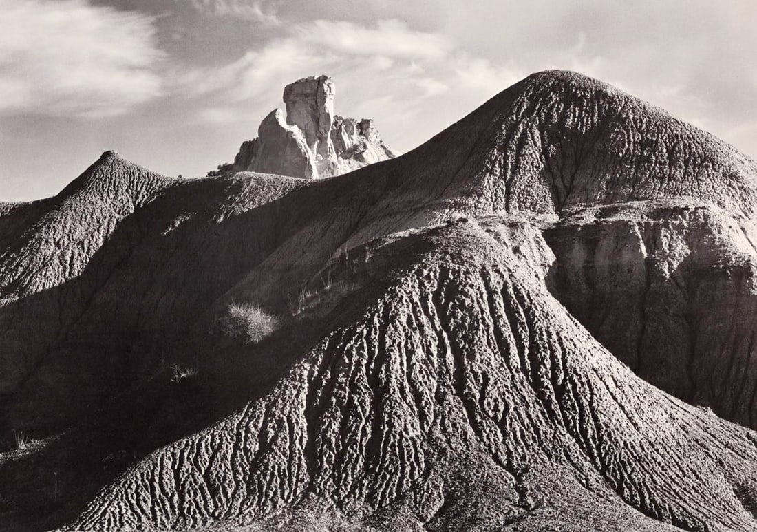 ANSEL ADAMS - Ghost Ranch Hills, New Mexico, 1937 (1 of 1)