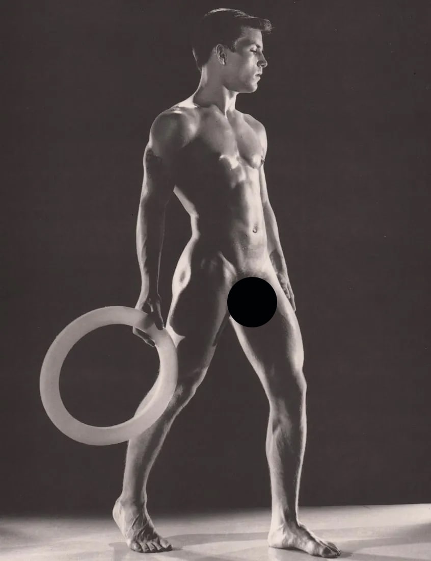 BRUCE OF LA - Joe Dallessandro, c. 1960: Artist: BRUCE OF LA Print Title: Joe Dallessandro, c. 1960 Printing Date: 1990’s li>Medium: Photolithograph Printed in: Germany Image Size approx: 9.5 x 7.5” Additional Information: COA includ