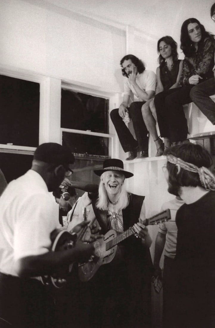 JIM MARSHALL - Johnny Winter, Memphis Blues Fest, 1969 (1 of 1)