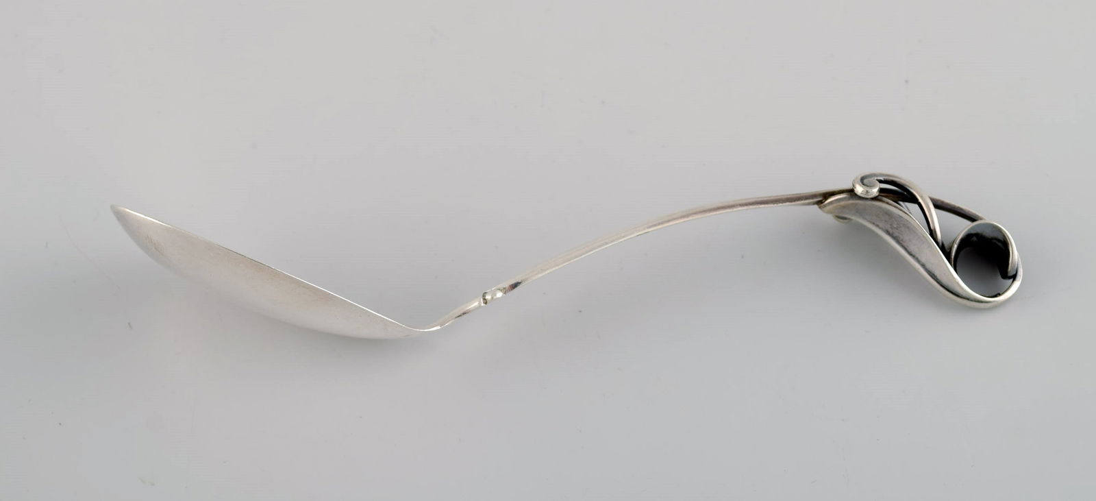 Danish silversmith. Jam spoon in silver (830). Dated 1948. (1 of 6)