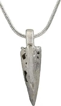 ROMAN ARROWHEAD NECKLACE PENDANT, 1st-3rd CENTURY AD (1 of 3)
