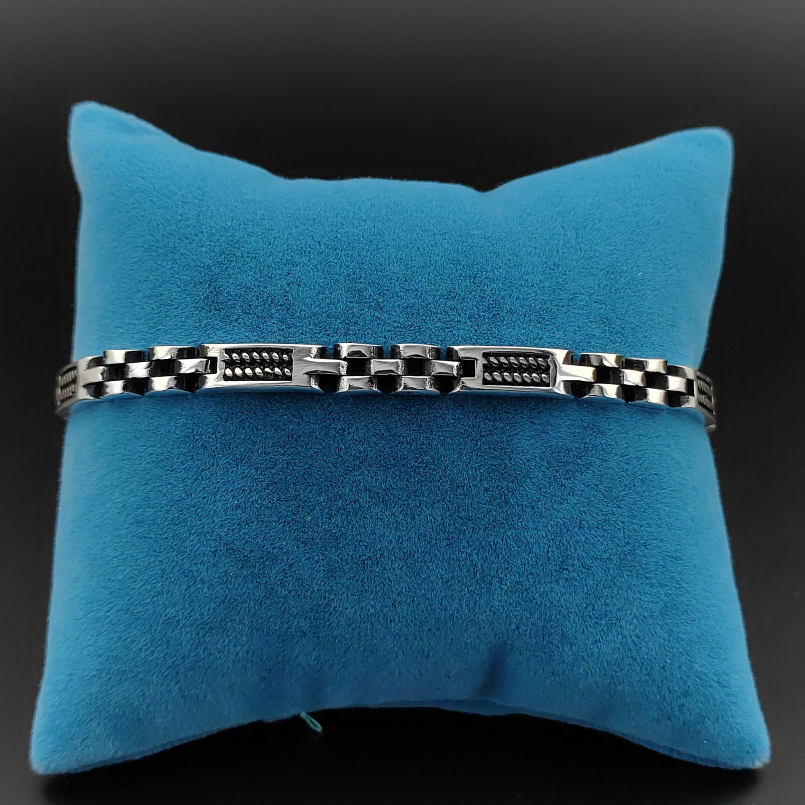 925 Sterling Silver Men's Bracelet (1 of 8)