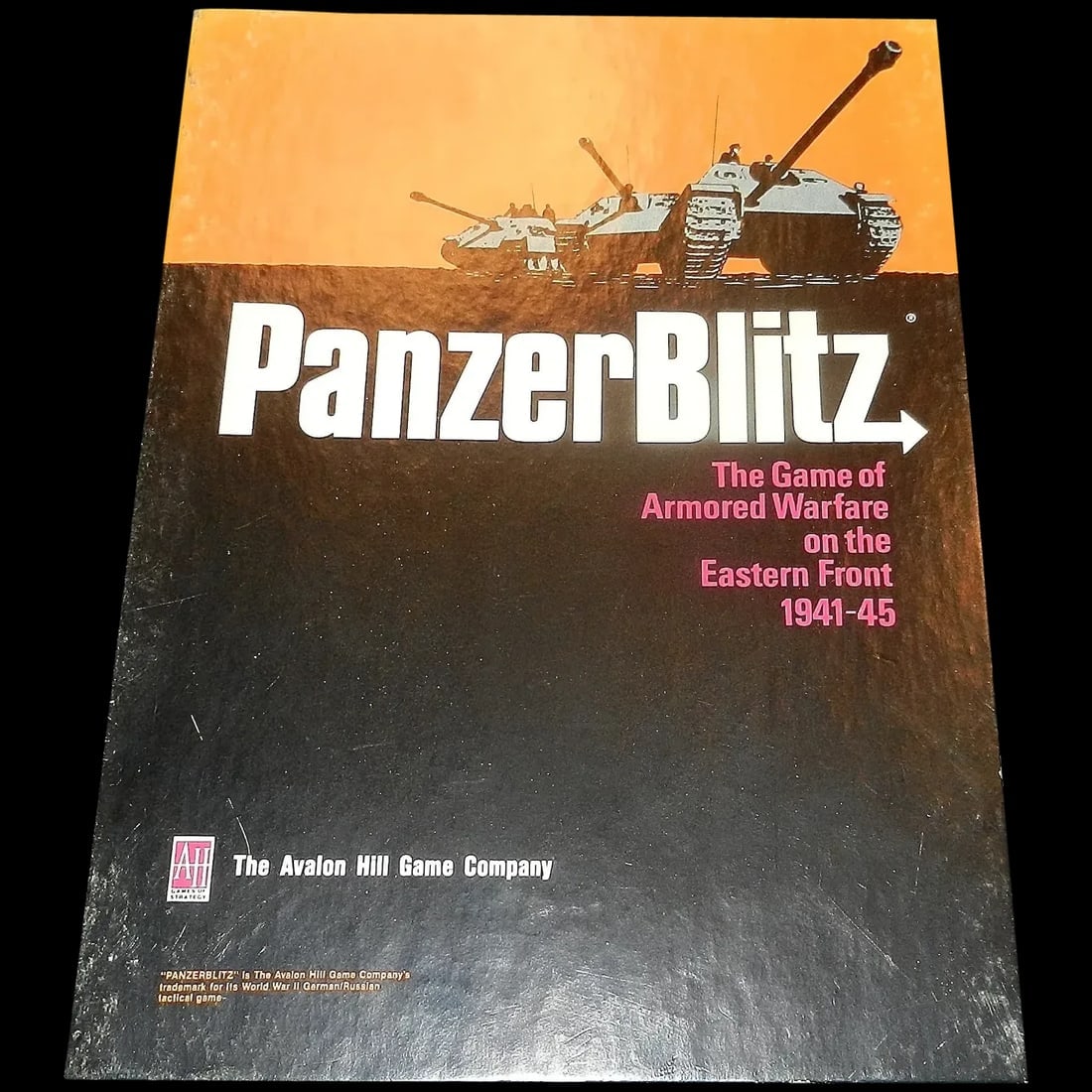 Vintage Panzer Blitz (1970) Avalon Hill Tactical Simulation of Armored Warfare 1941-1945 (1 of 14)