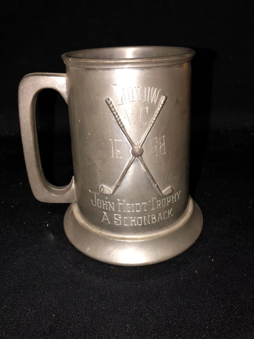 1968 4 7/8?? Ludlow Country Club Golf Trophy Ludlow Ma (1 of 3)