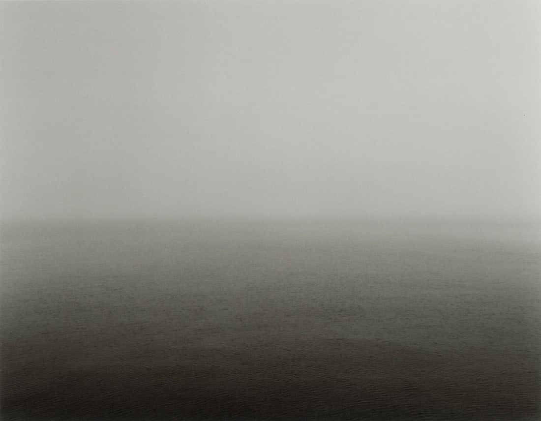 HIROSHI SUGIMOTO - Gulf of Bothnia, Holic, 1996: Artist: Hiroshi Sugimoto Title: Gulf of Bothnia, Holic, 1996 (NEG. 443) Medium: Photo Litho, 2019, Italy Dimensions: 8.45x6.6" Description: Heat Wax Mounted on 8.5x11" Conservation Board Artist Bio: H