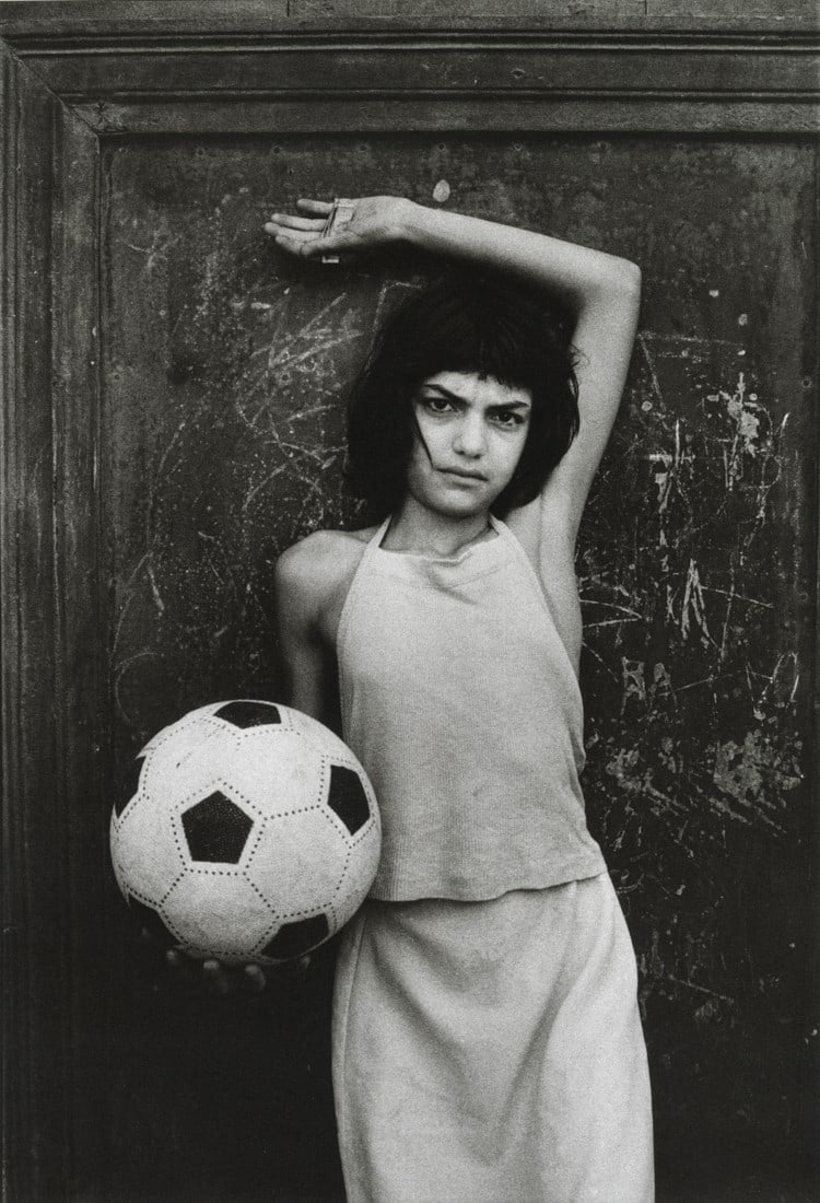 LETIZIA BATTAGLIA - In the Cala District, 1980: Artist: Letizia Battaglia Title: In the Cala District, Palermo, 1980 Medium: Photo Litho, 1999, Italy Dimensions: 7.75x11.35" Description: Heat Wax Mounted on 11x14" Conservation Board Artist Bio: Let