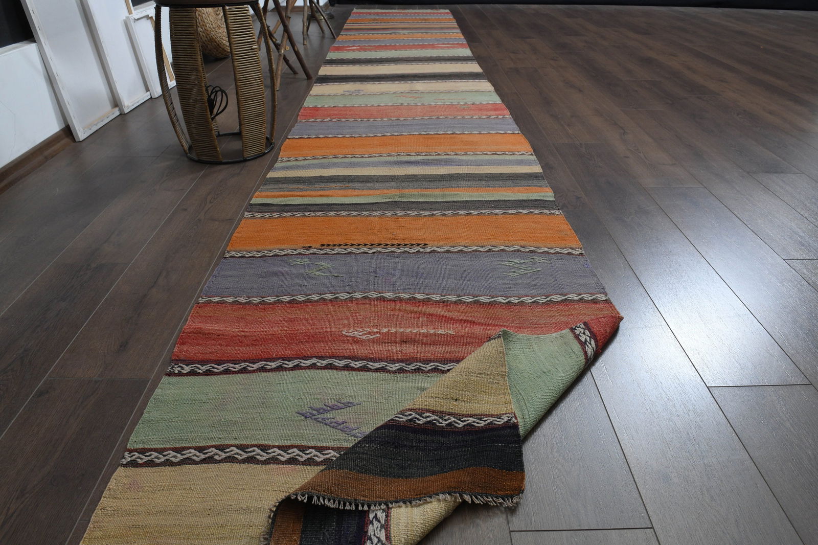 2'8x17'1 ft, TURKISH RUNNER, Vintage (1 of 10)