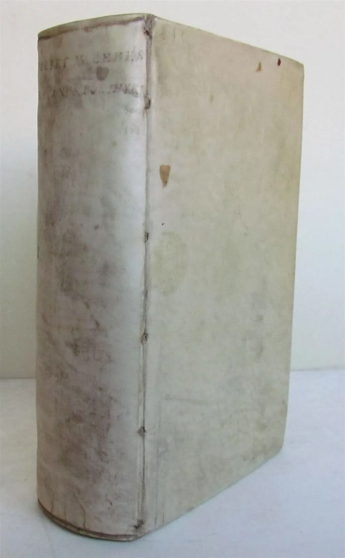 1655 Epictetus Enchiridius antique vellum treatise on vegetarianism (1 of 7)