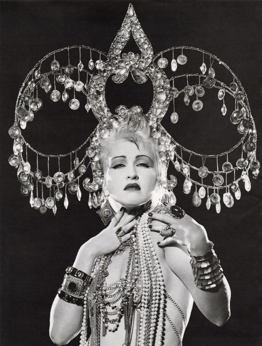 MATTHEW ROLSTON - Cyndi Lauper, Headress, NY, 1986 (1 of 1)