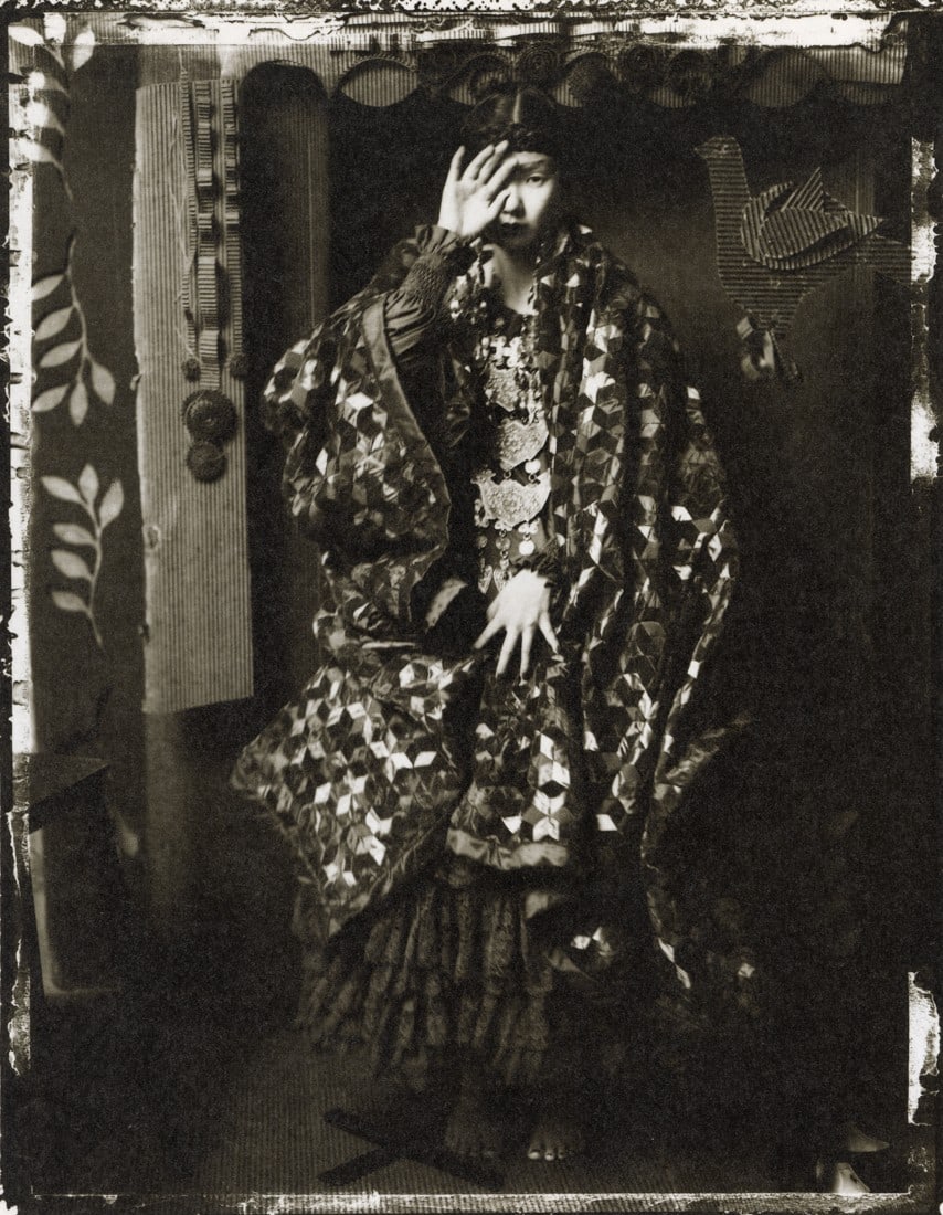 SARAH MOON - Masako, 1989: Artist: Sarah Moon Title: Masako, 1989 Medium: Photo Litho, 2001, Italy Dimensions: 7.5x9.7" Description: Heat Wax Mounted on 11x14" Conservation Board Artist Bio: Sarah Moon (1941) previously known a