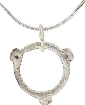 CELTIC PROSPERITY AMULET OR TOKEN, C.300-100 BC (1 of 4)