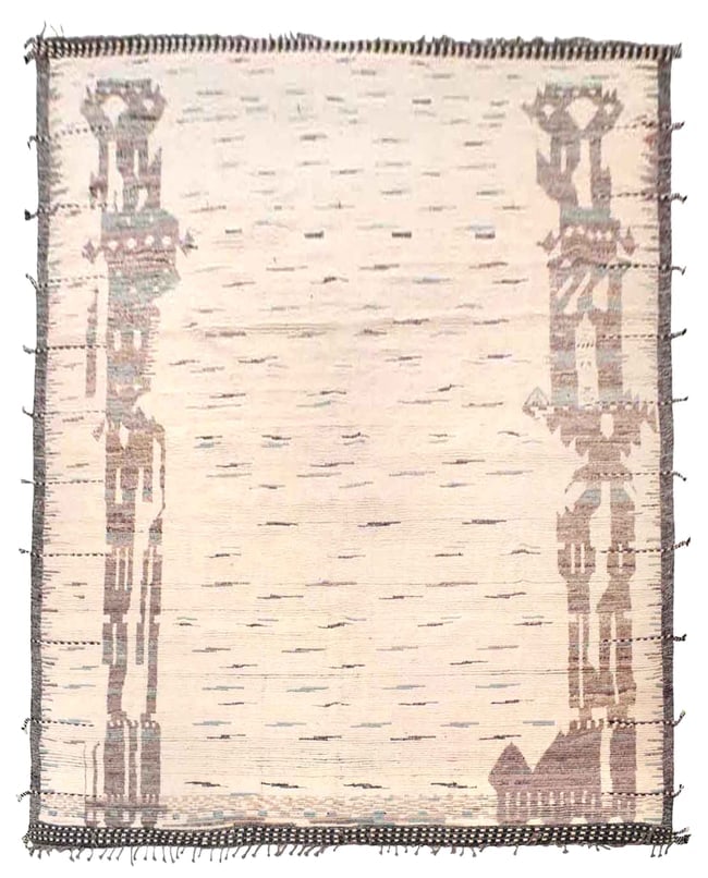 12' x 17' Handmade Contemporary Moroccan Wool Rug M24 (1 of 1)