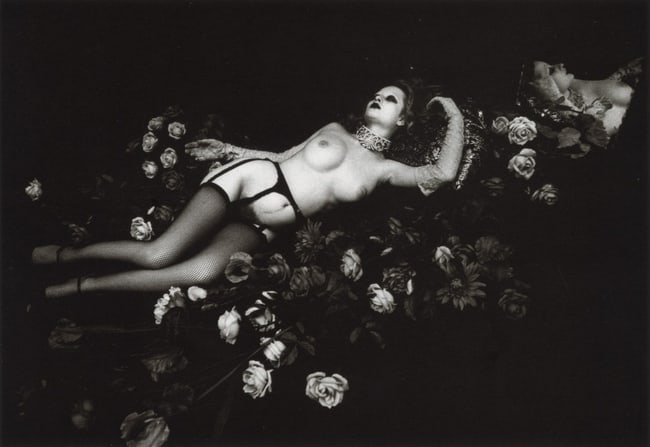 IRINA IONESCO - Amante Funebre, 1974: DescriptionArtist: Irina IonescoTitle: Amante Funebre, 1974Medium: Photo Litho, 1996, GermanyDimensions: 7.85x5.4"Description: Heat Wax Mounted on 8.5x11" Conservation BoardArtist Bio:Irina Ionesco is