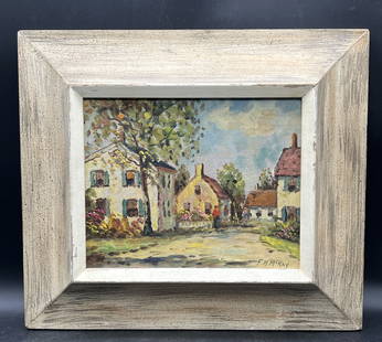 F.H. MCKAY A.K.A. CASPAR AMUNDSEN 1880-1969 SIGNED ORIGINAL OIL PAINTING: Title: F.H. MCKAY A.K.A. CASPAR AMUNDSEN 1880-1969 SIGNED ORIGINAL OIL PAINTINGDate/Period: PRE 1969Dimension: Approx. 15.5 x 13.5Material: OIL PAINTINGAdditional Information: F.H. MCKAY A.K.A.