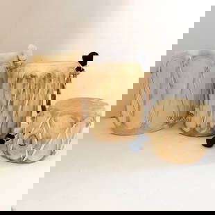 Native American Taos Drums with Beaters set of 3 Handmade: Title: Native American Taos Drums with Beaters set of 3 HandmadeDate/Period: ---Materials: ---Dimensions: ---Additional Information: Native American Taos Drums with Beaters set of 3 Handmade All