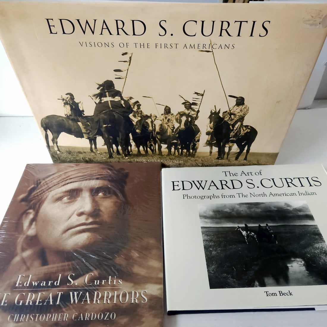 Edward S Curtis Book lot set of 3 (1 of 17)