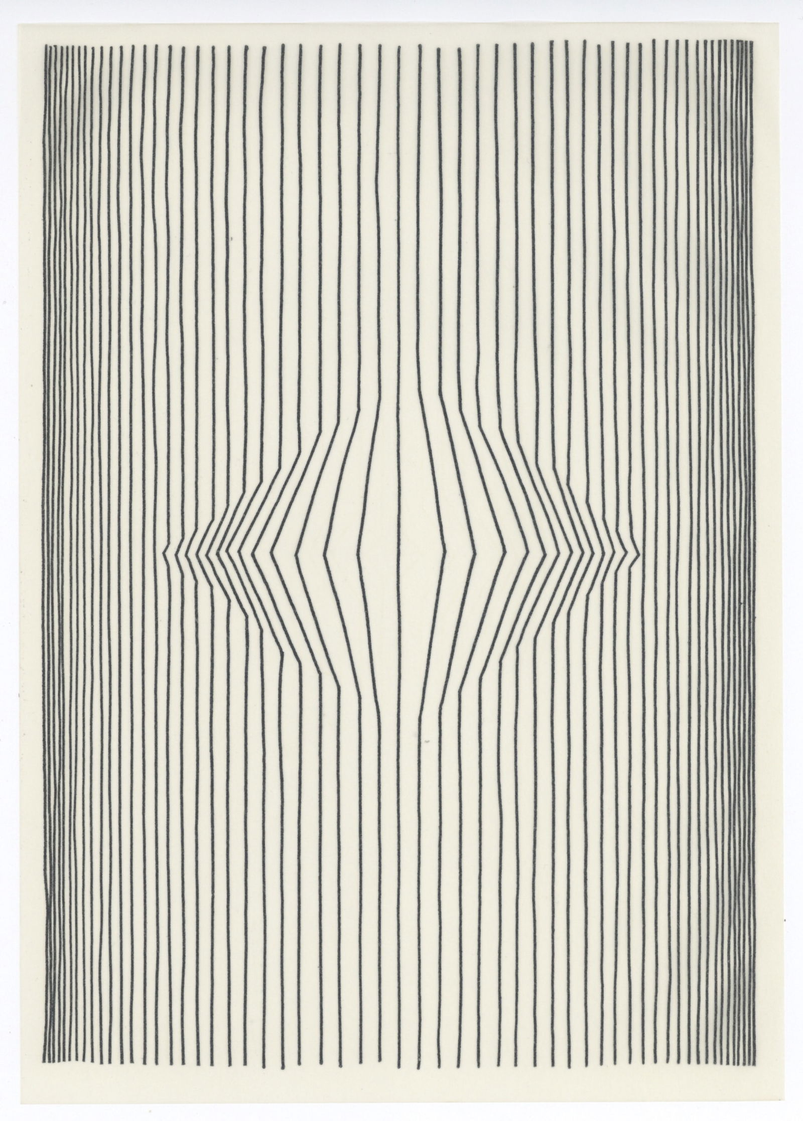 Victor Vasarely screenprint, 1963 (1 of 1)