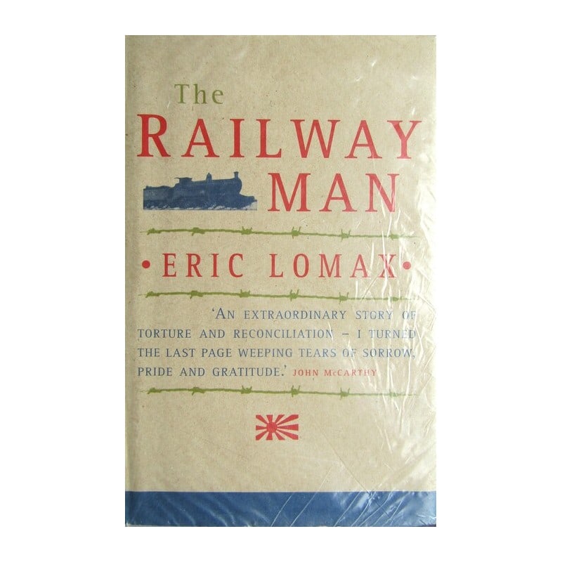 The Railway Man: First edition. Pictorial dust-jacket with title and protective mylar cover. Publishers red cloth with navy title to spine. Colour endpapers. Eric Lomax's experiences before, during, and after World Wa