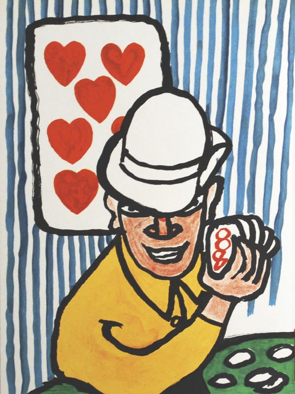 Calder, Original Lithograph DM28212 Derriere le Miroir 1975*: Artist: Alexander Calder Country: USA Title: Untitled - DM28212 Medium: Original Lithograph Marks: Not signed not numbered Paper Size: 15 x 11 inch Printed: Maeght 1975, France Provenance: Derri