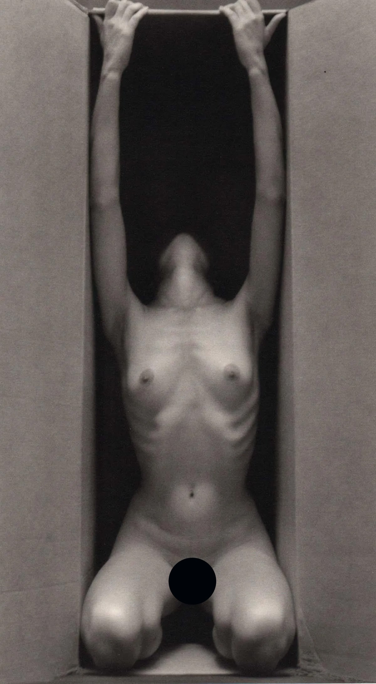 RUTH BERNHARD - In the Box, Vertical, 1962 (1 of 2)