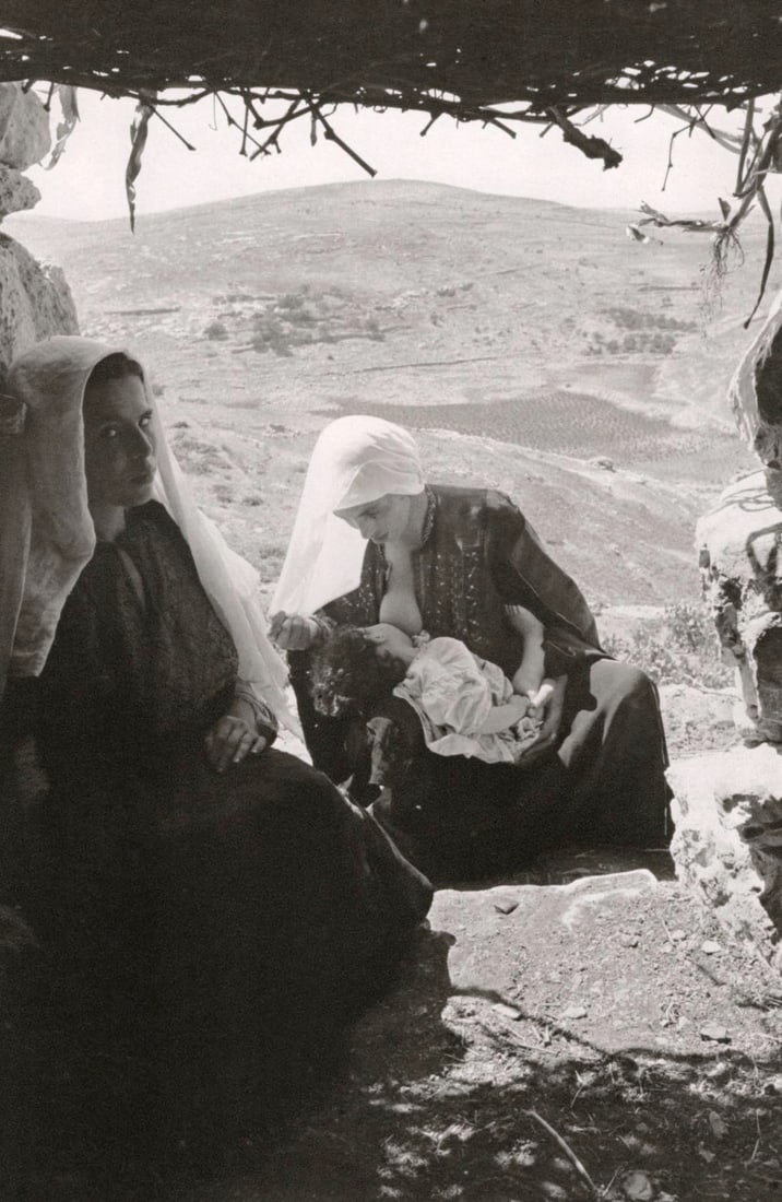 EDOUARD BOUBAT - Palestine, 1954: Artist: EDOUARD BOUBAT Print Title: Palestine, 1954 Medium: Sheet-Fed Gravure Printing Date: 1980's Printed in Spain Image Size: 10 x 6.5 inches Edouard Boubat (1923-1999) was a French photojournalist
