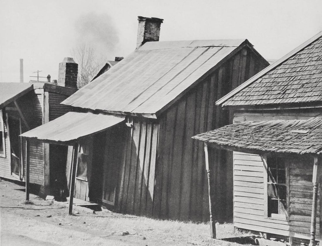 WALKER EVANS - Tupelo, MS, 1936: Artist: WALKER EVANS Print Title: Tupelo, MS, 1936 Printing Date: 1930’s Medium: Rare, Vintage Photoengraving Printed in: the USA Image Size: 5.5 x 7” Walker Evans(1903–1975) was one