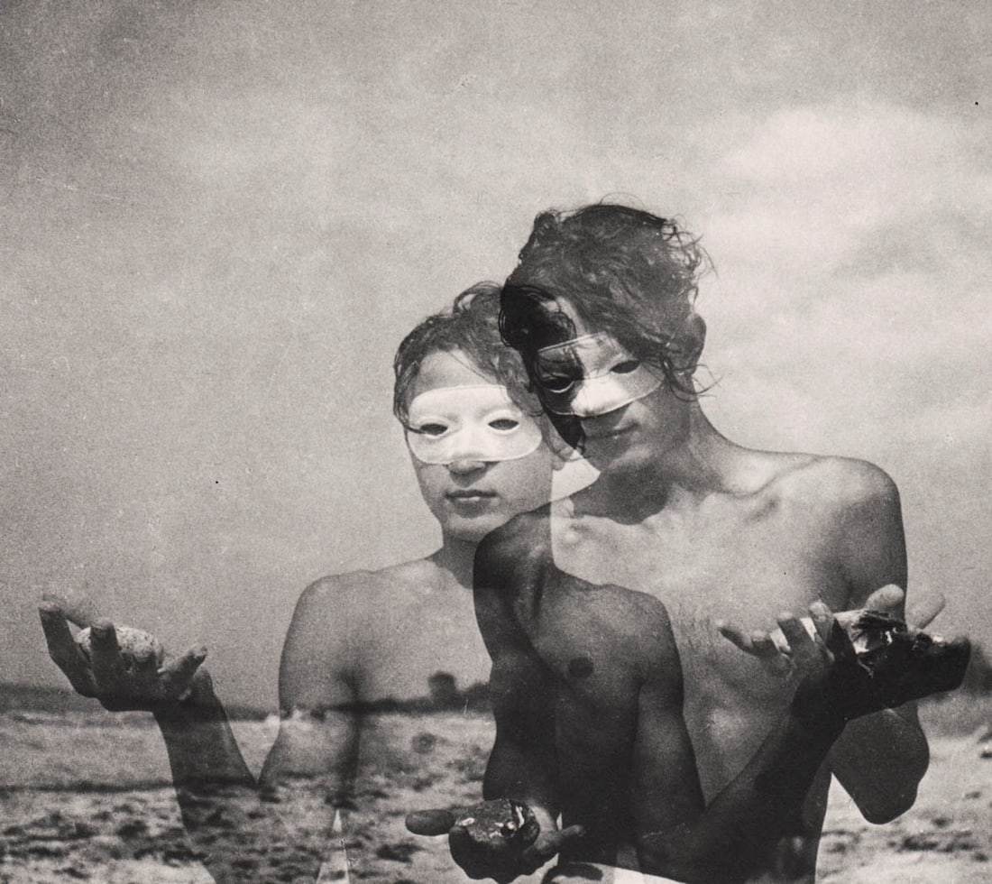 HERBERT LIST - Ostsee, 1933: Artist: HERBERT LIST Print Title: Ostsee, 1933 Printing Date: 1970’s Medium: Duotone Photo-lithograph Printed in: Germany Image Size: approx. 5.5 x 6” Herbert List(1903 – 1975) was a