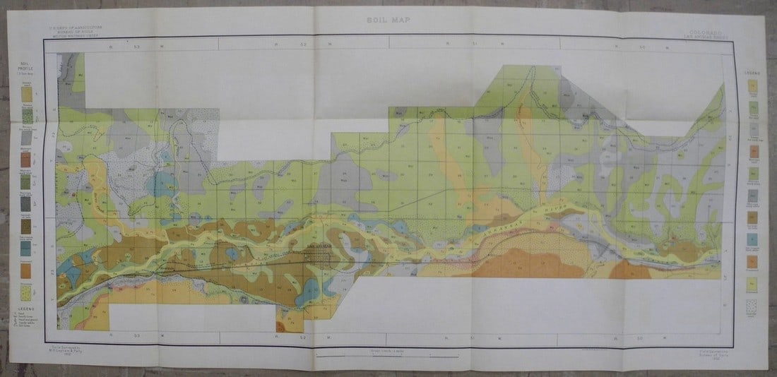 Soil Map Colorado Las Animas Sheet. (1 of 9)
