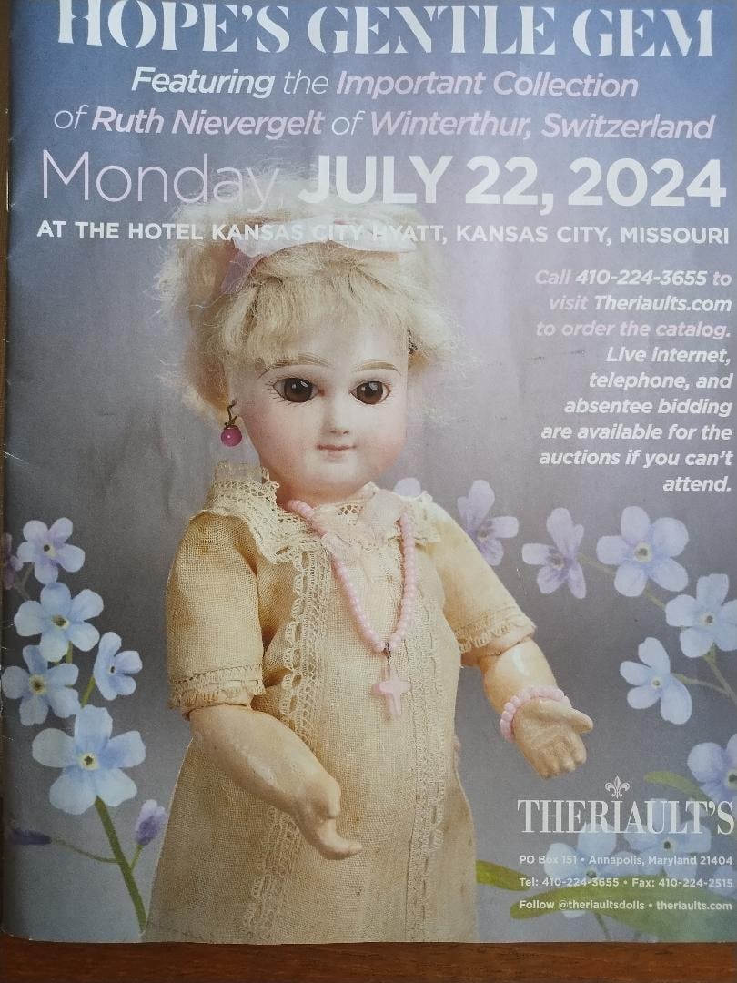 Doll auction catalog.: Doll auction catalog. Reserve: $4.00 Shipping: Domestic: Flat-rate of $8.00 to anywhere within the contiguous U.S. International: Foreign shipping rates are determined by destination. International sh