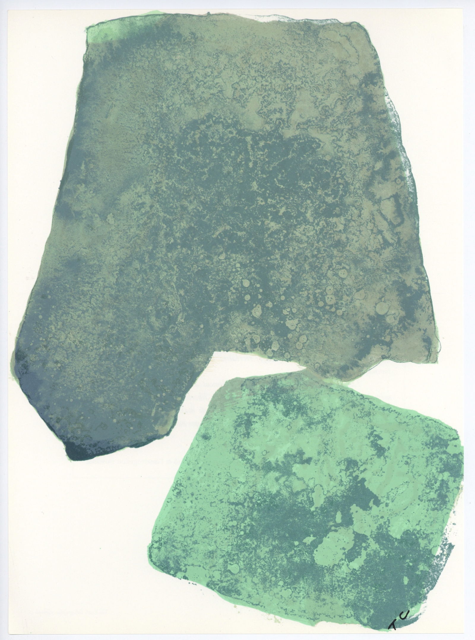 Pierre Tal-Coat original lithograph, 1982 (1 of 1)