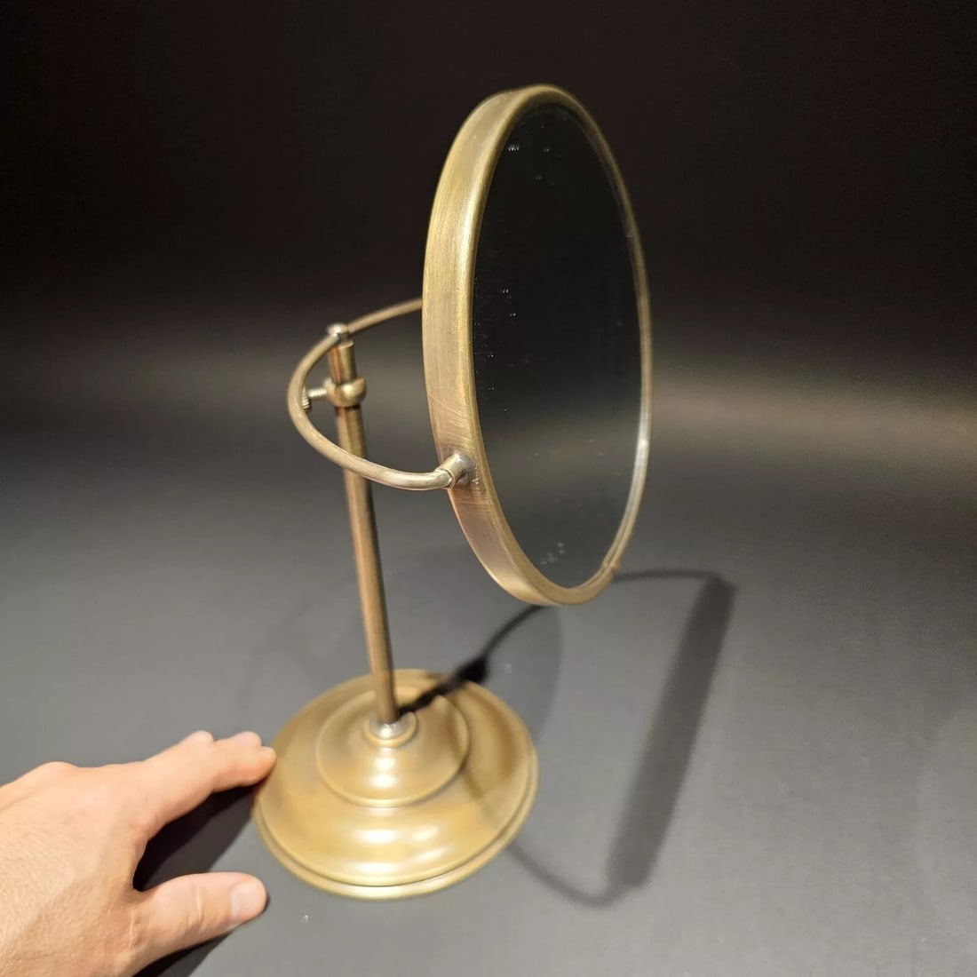 6" Antique Vintage Style Adjustable Table Mirror (1 of 9)