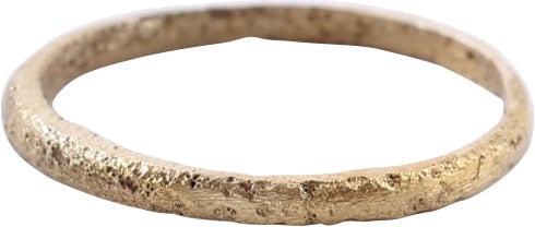 VIKING WEDDING RING, SIZE 5 ¼ (1 of 5)