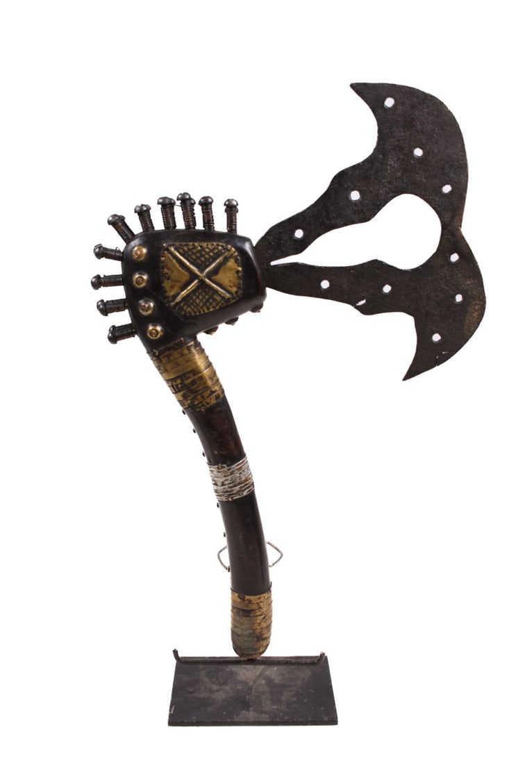 Axe - Metal, Wood - Kota - Gabon (1 of 5)