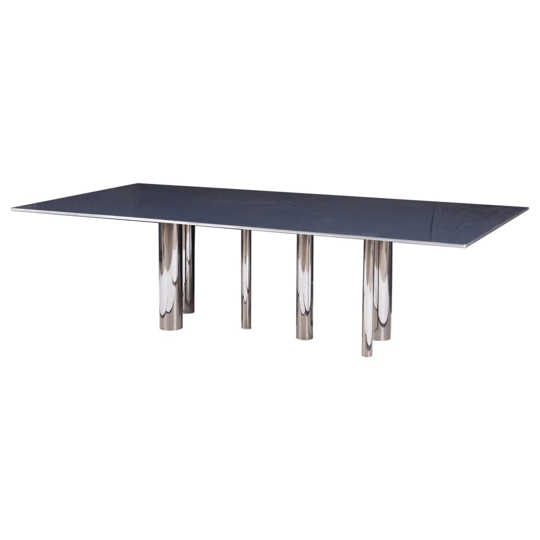 Martin Szekely, Contemporary, Limited Edition Dining Table, Steel, France, 2004: About the Item Limited Edition Modern Dining Table by Martin Szekely, No. 8/8, France, 2004 Rare and important limited edition dining table by Martin Szekely. Signed, dated, and numbered on a plaque o