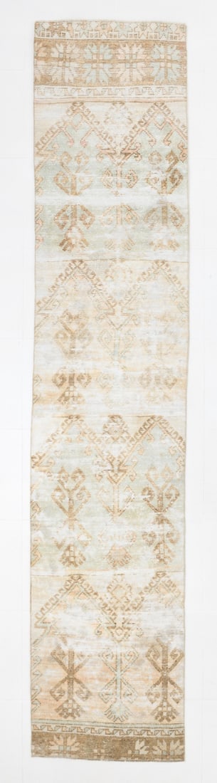 2'3" x 10'11" Turkish Vintage Runner Rug - 7339 (1 of 15)