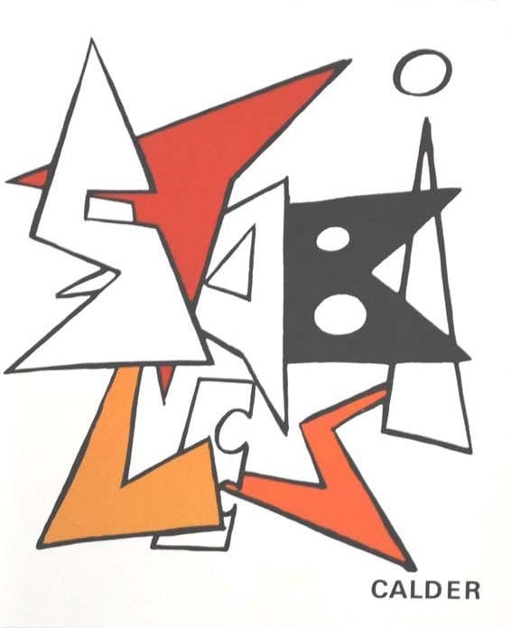 Derriere Le Miroir 141 Calder 8 Lithographs 1963 (1 of 1)