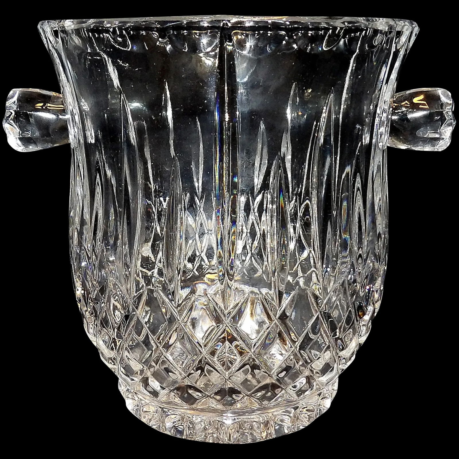 Vintage Leaded Crystal Ice Bucket (1 of 8)