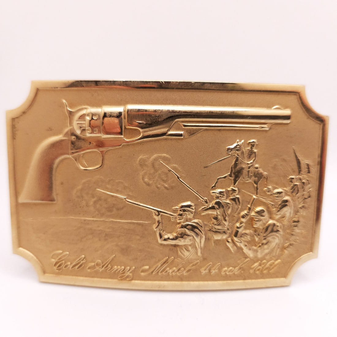 Colt Army Model 44 cal 1860 Brass Belt Buckle (1 of 3)