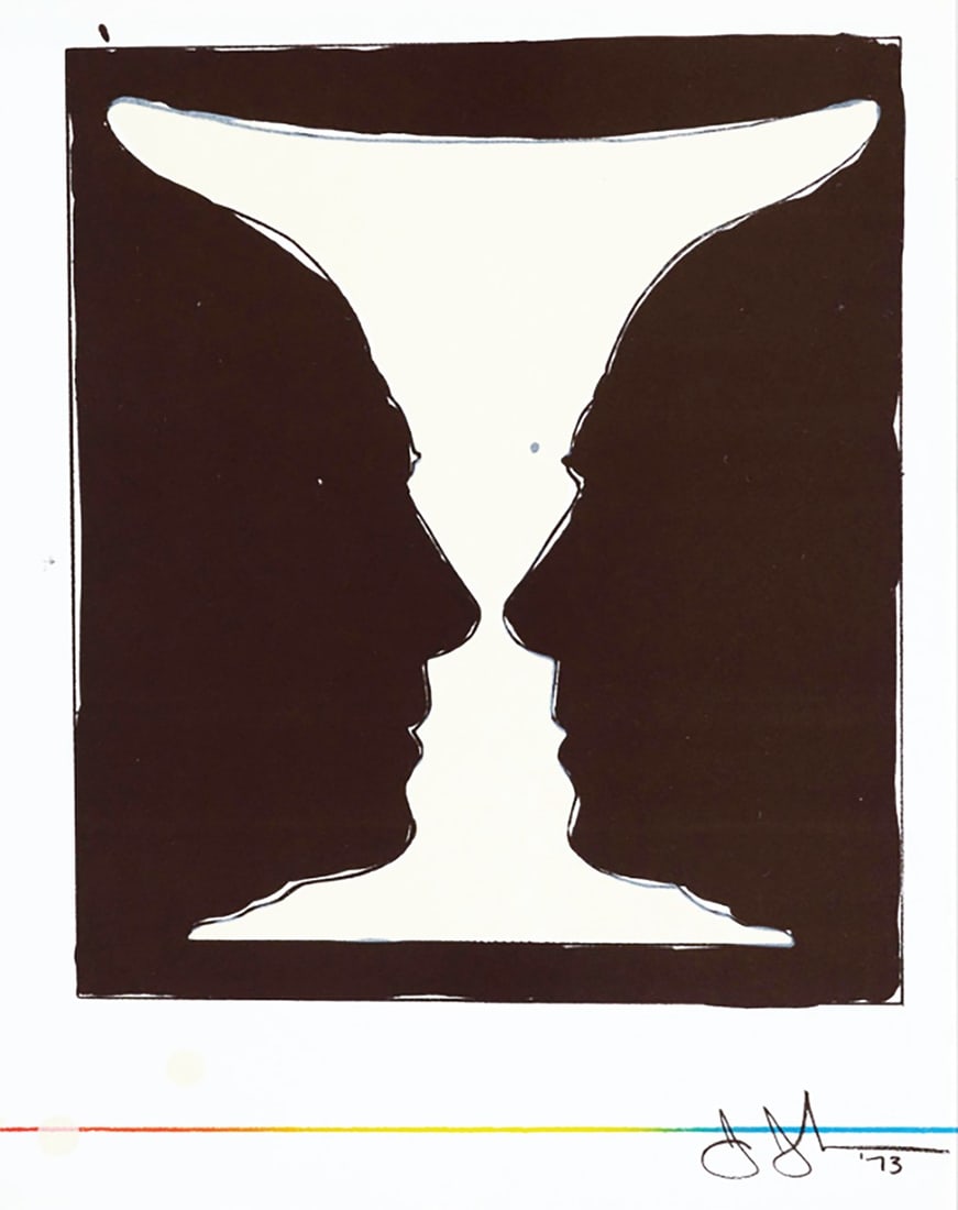 Jasper Johns Original Lithograph Cup to Picasso XXe Siecle 1973: Title: Cup to Picasso Artist: Jasper Johns Country: USA Medium: Original Lithograph Marks: Signed in plate not numbered Paper Size: Vellum paper 12.50 x 10.50 inch Printed: 1973 in France Proven
