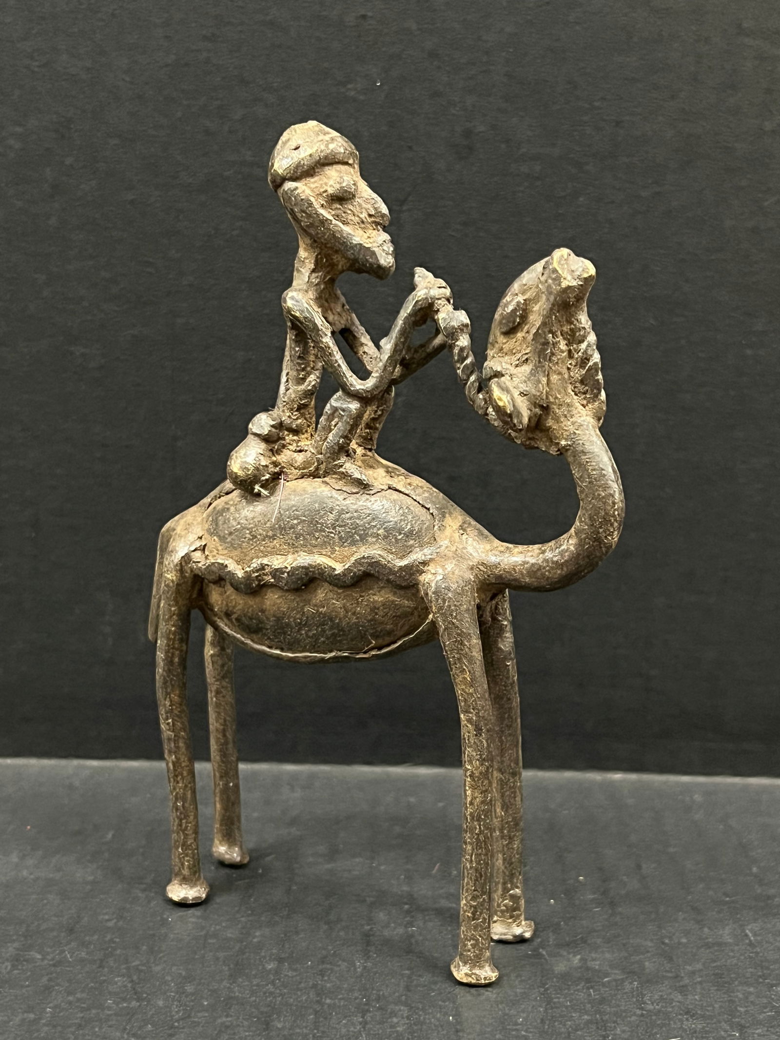 Bronze Dogon Horse Statue (1 of 6)